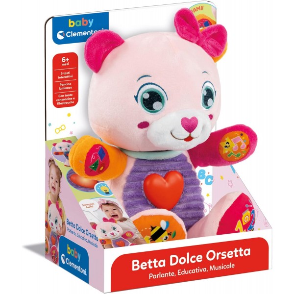 Peluche Clementoni Betta Dolce Orsetto