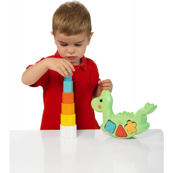 Gioco Impilabile Chicco Rocking Dino 2-in-1 ECO+