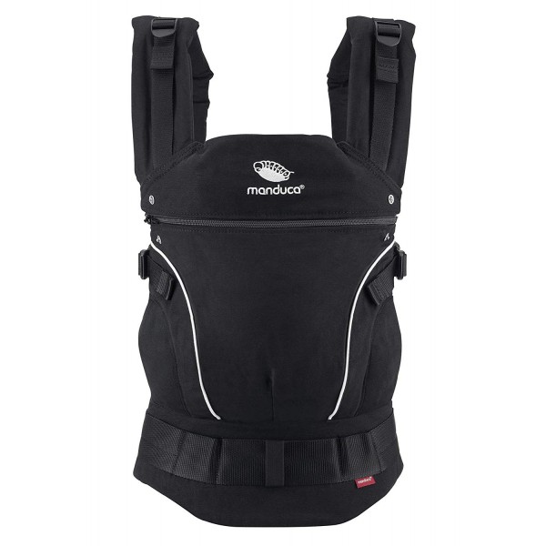 Marsupio Manduca First Baby Carrier Pure Cotton Black