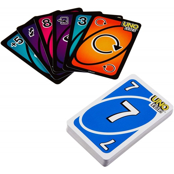 Gioco Di Carte Mattel Uno FLIP 