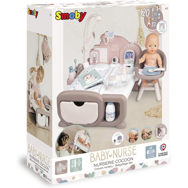 Set Smoby Baby Nurse Cocoon Nursery