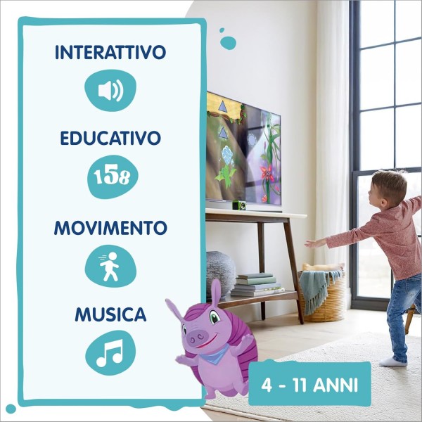 VTech LeapMove- Console TV Interattiva per Bambini 4-11 anni