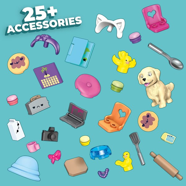 Playset Costruzioni Mega Barbie Casa Malib&ugrave;