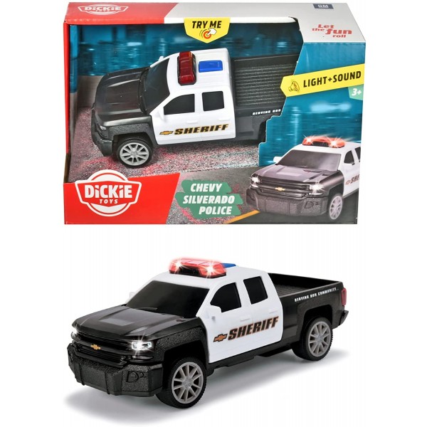 Macchinina Dickie Toys by Simba Chevy Silverado Police