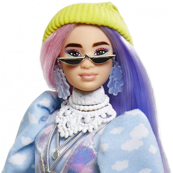 Bambola Barbie Extra N.2 con 15 Accessori