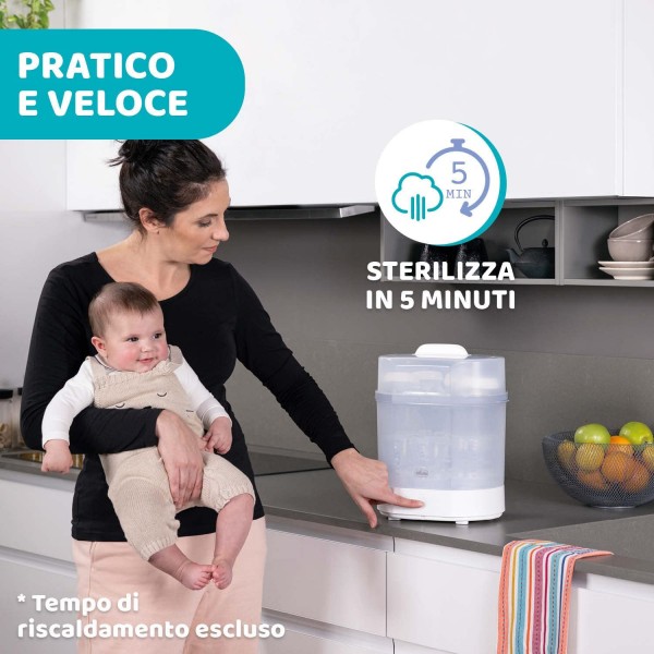 Sterilizzatore a Vapore Chicco 3 in 1