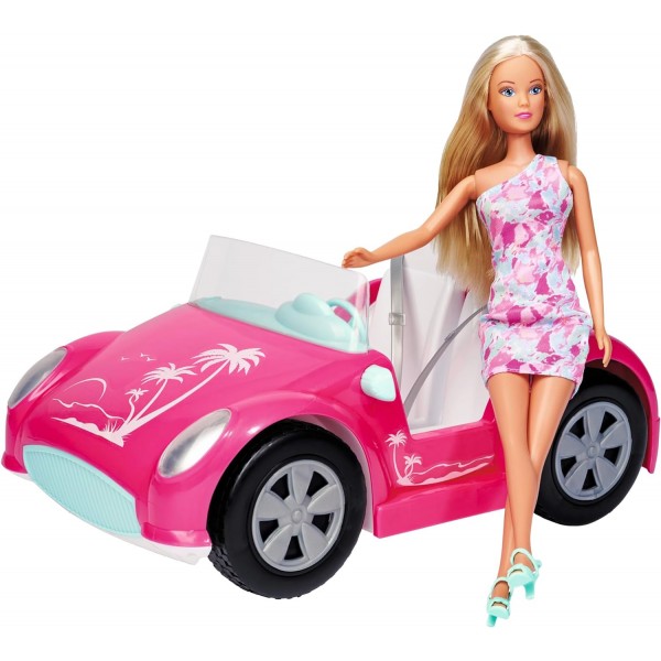 Bambola Simba Steffi Love con Auto Beach Car