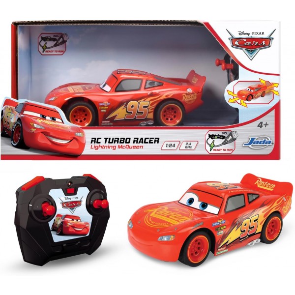 Macchinina Dickie by Simba Cars Saetta Mc Queen Turbo Racer con Radiocomando