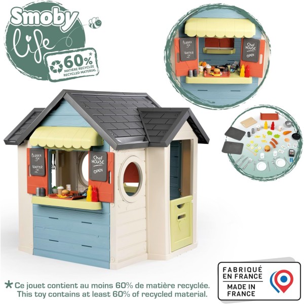 Casetta Smoby Chef House Hamburgeria