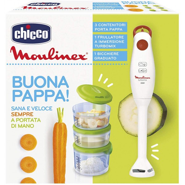 Kit Svezzamento Chicco Buona Pappa Moulinex 