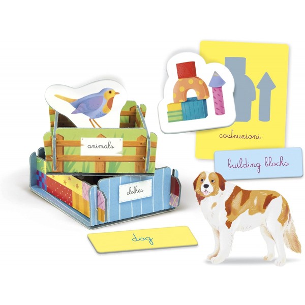 Gioco da Tavolo Educativo Clementoni Sapientino Montessori Primo Inglese