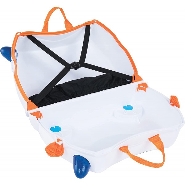 Valigia Cavalcabile Trunki Skye Fluo Bianca