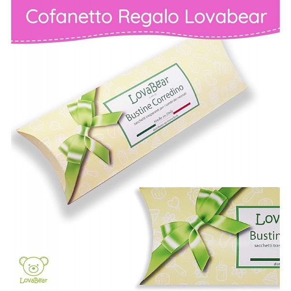 Bustine Corredino Ospedale Lovabear Orso Rosa 6 pz.