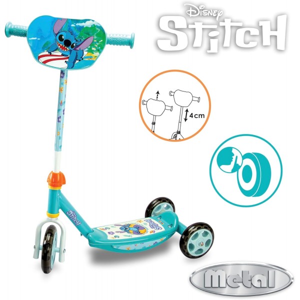 Simba Monopattino Disney Stitch a 3 ruote