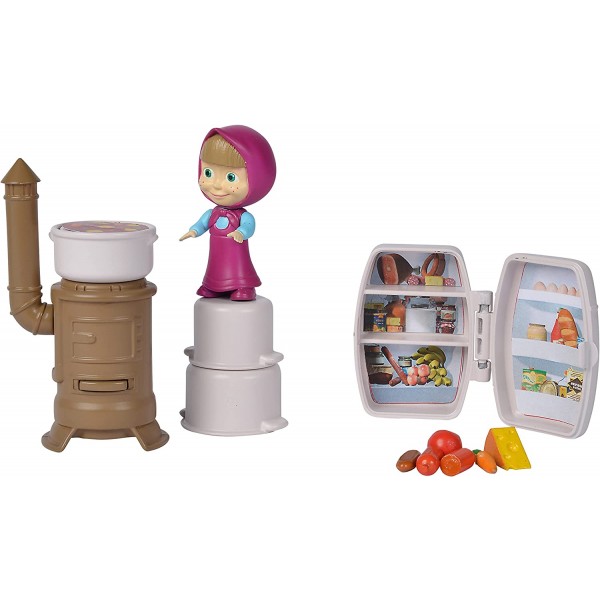 Playset Simba Masha e Orso Cucina