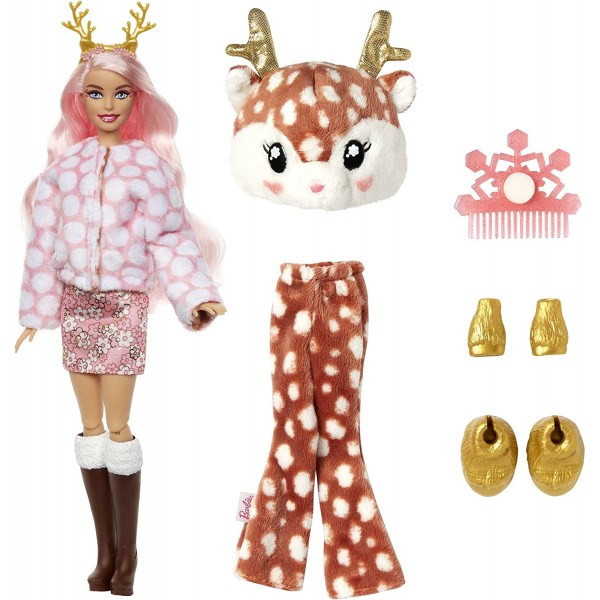 Bambola Barbie Cutie Reveal Cervo
