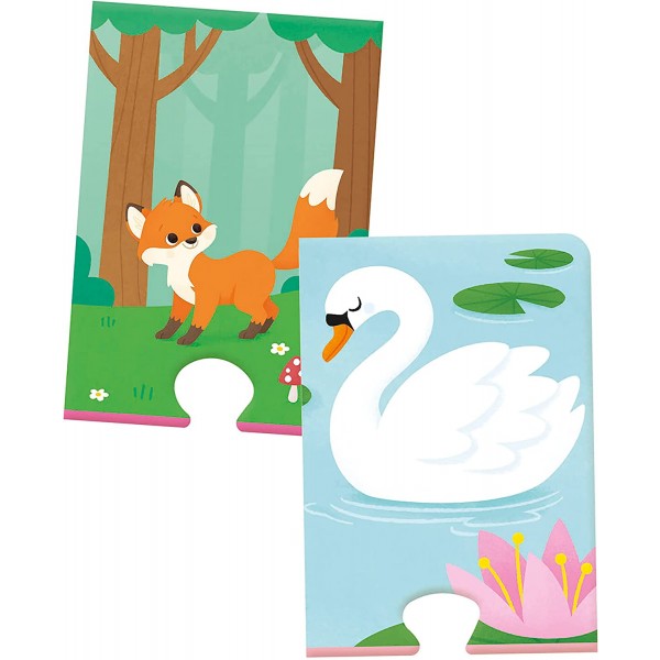 Gioco da Tavolo Educativo Clementoni Sapientino Baby Montessori Animali e Sagome
