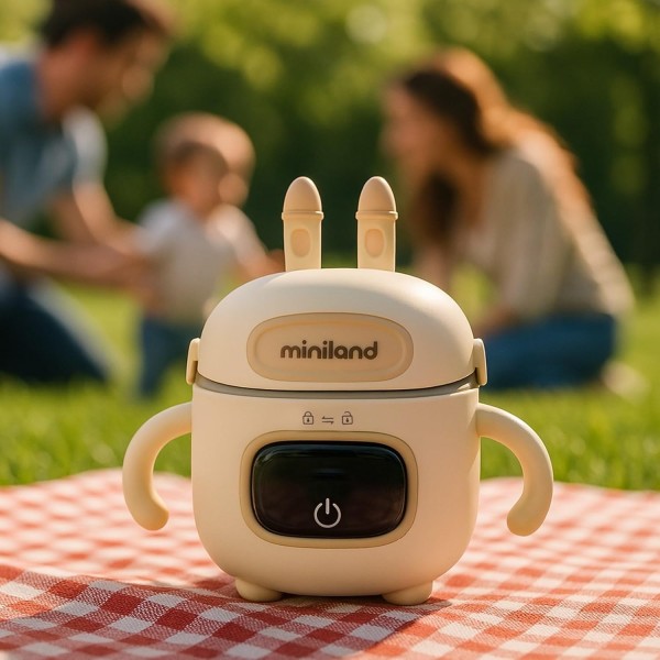 Miniland Scaldabiberon e Scaldavivande Portatile-Warmy Food On the Go