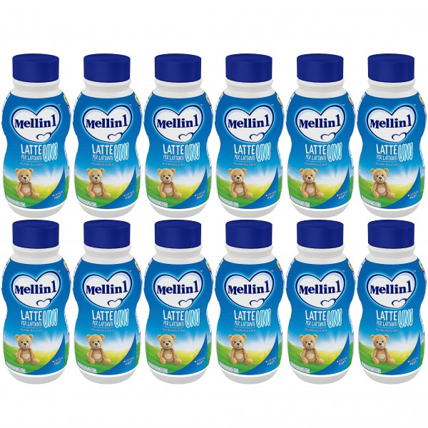 12 CONFEZIONI - Latte Mellin 1 500 ml
