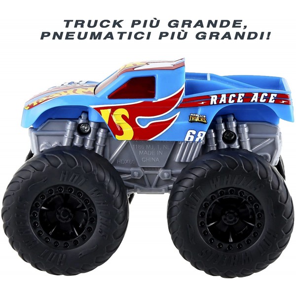 Macchinina Mattel Hot Wheels Monster Trucks Race Ace
