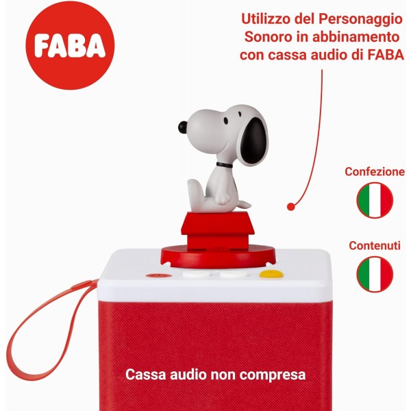 Personaggio Sonoro Faba Snoopy Storie Da 5 Minuti per Raccontastorie