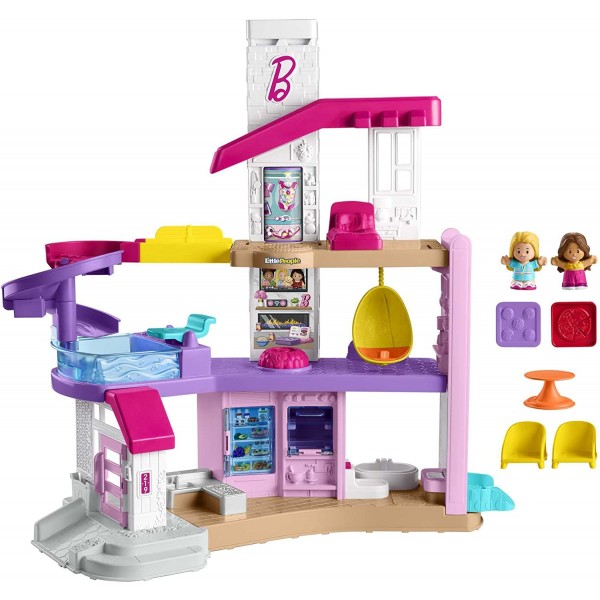 Playset Fisher Price Little People Casa dei Sogni di Barbie