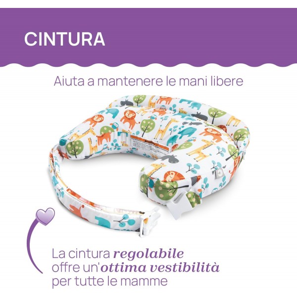 Chicco Boppy Cuscino Allattamento Deluxe Hello Baby