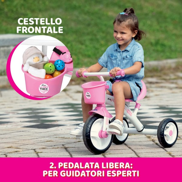 Triciclo U-GO Chicco Rosa