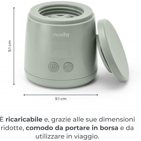 Scaldabiberon Nuvita Warm'n'Mix Portatile Universale