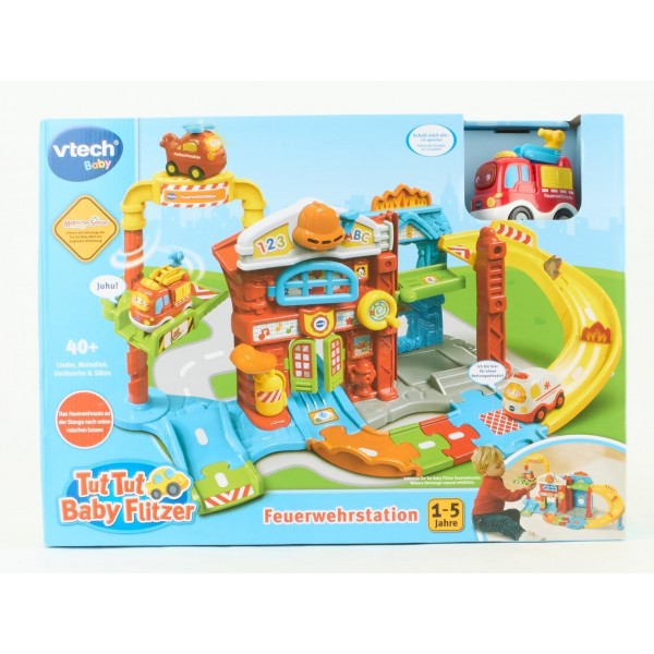 Vroom Vroom Go - Maxi caserma dei pompieri interattiva 1-5 anni
