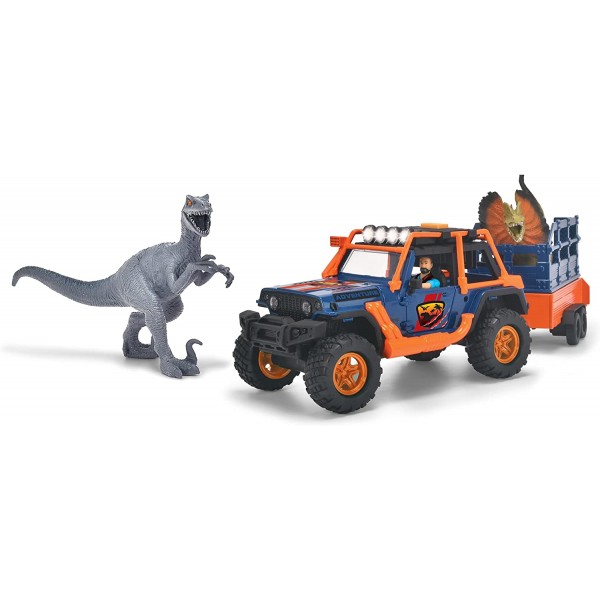 Playset Dickie Toys by Simba Jeep Dino Commander