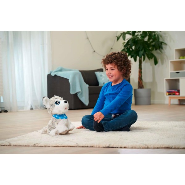 Peluche Interattivo Simba Chi Chi Love Happy Husky - Versione Italiana