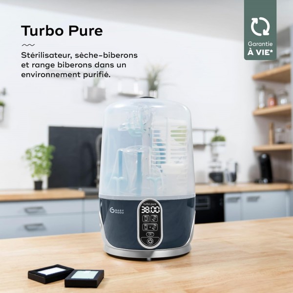 Babymoov Sterilizzatore/ Scola-biberon Turbo Pure 