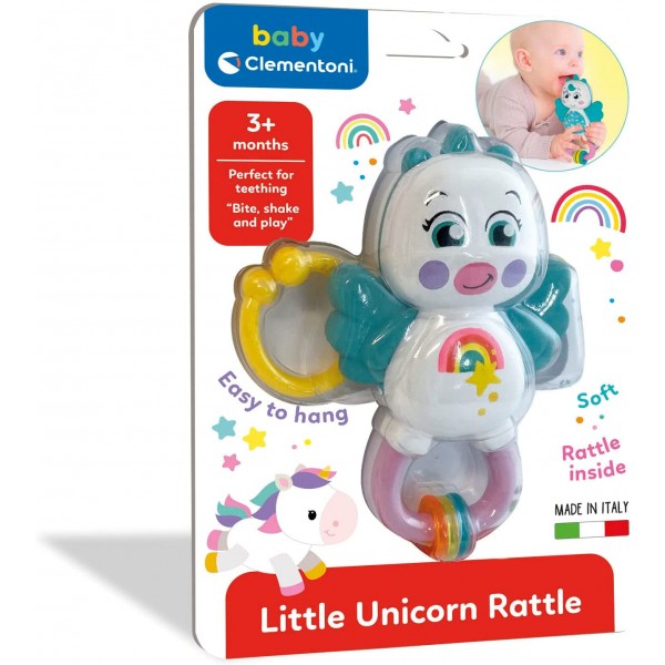 Sonaglio Clementoni Little Unicorn Rattle
