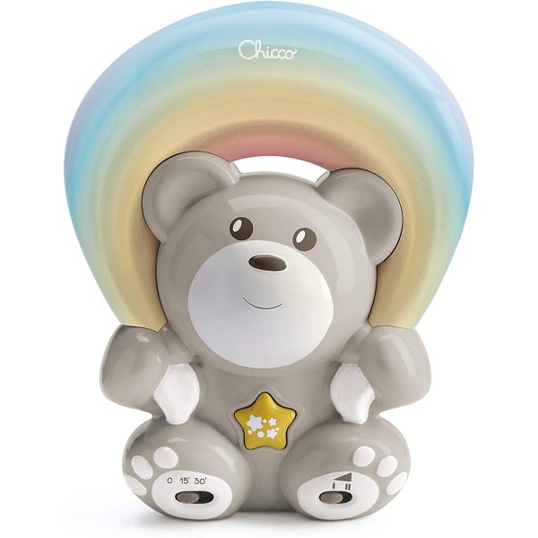 Poriettore Musicale Chicco Orsetto Arcobaleno Beige
