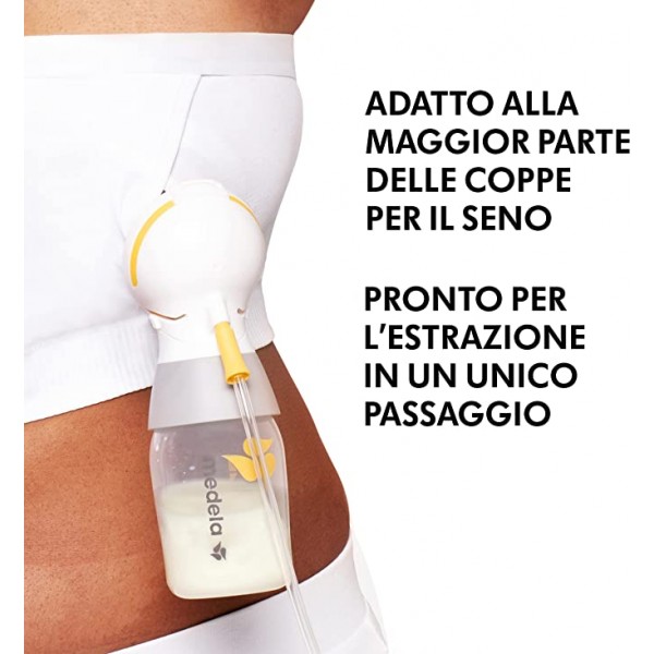 Corpetto Medela Hands-Free Bianco Taglia M