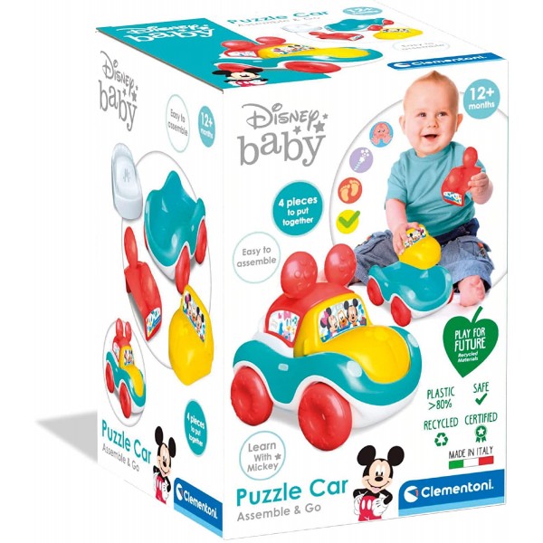 Macchinina Componibile Clementoni Disney Baby