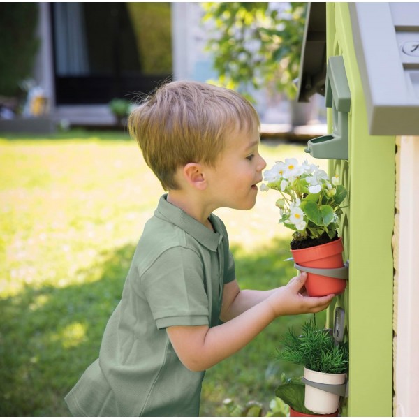 Smoby Life - Garden House con accessori per il giardinaggio