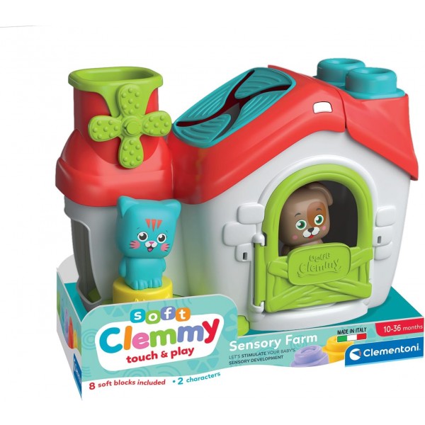Clementoni Soft Clemmy Touch & Play Sensory Farm 