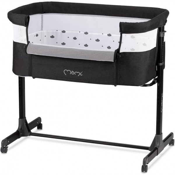 Culla Co-Sleeping MoMi Revo Grigio Scuro