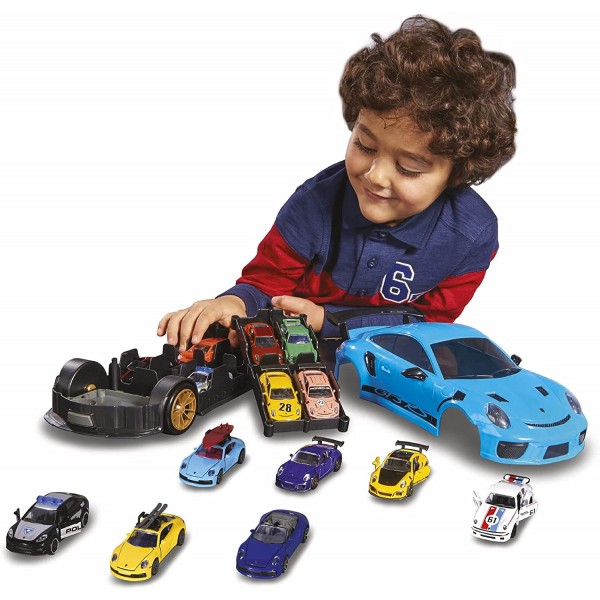 Carry Case Majorette by Simba Porsche 911 GT3 RS + 1 Auto