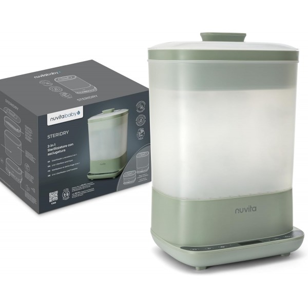 Nuvita SteriDry 2-in-1 Sterilizzatore e Asciugatore per Biberon 