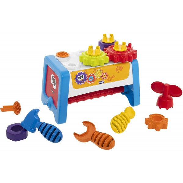 Gioco Chicco Cassetta degli Attrezzi 2 in 1