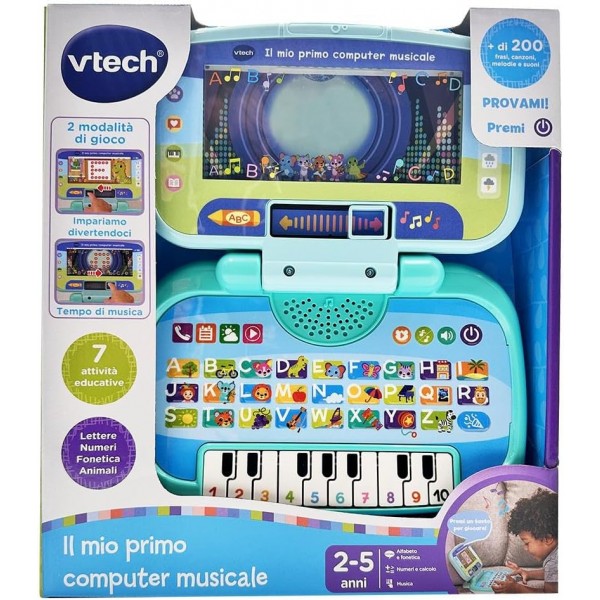 VTech Il mio primo computer musicale 2-5 anni