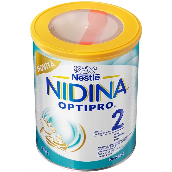 Latte in Polvere Nestlé Nidina 2 Optipro 800 gr