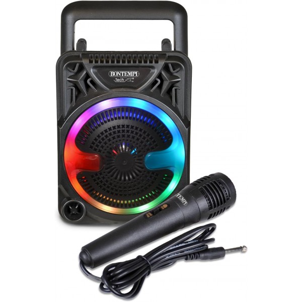 Bontempi  Mini Speaker Wireless con Microfono e Luci
