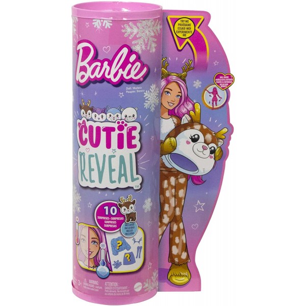 Bambola Barbie Cutie Reveal Cervo