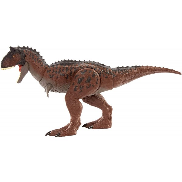 Dinosauro Mattel Jurassic World Controlla e Distruggi Carnotaurus Toro