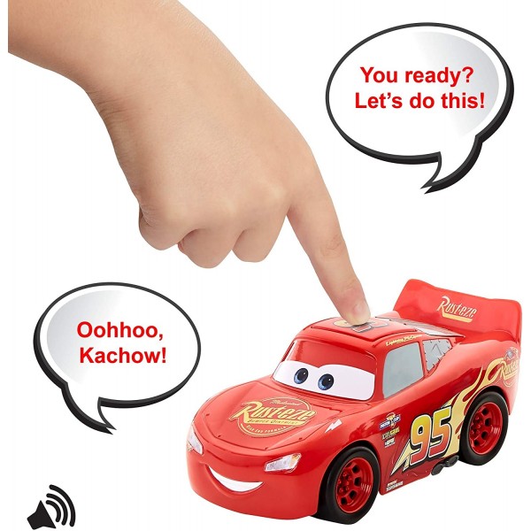 Macchinina Mattel Disney Cars Saetta McQueen Parlante