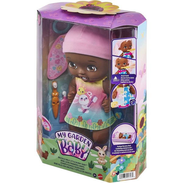 Bambola Mattel My Garden Baby Junior Coniglietto Blu